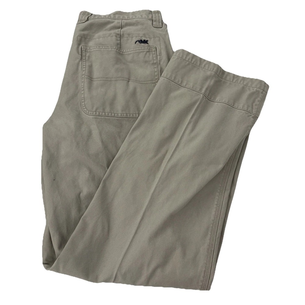 Mountain Khakis Pants Mens 38x34 Canvas Beige Classic Fit Carpenter Outdoors